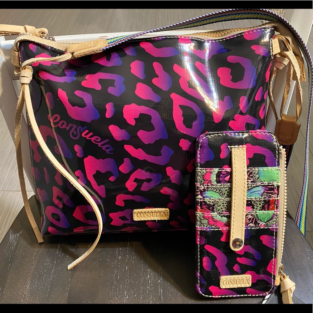Consuela Pebbles crossbody bag & wallet